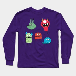 Cute Monsters Long Sleeve T-Shirt